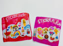 Sticker Album and sticker book - 3" vinyl sticker duo