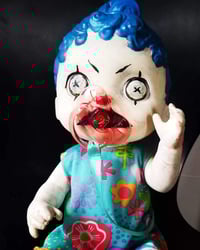 Image 2 of Baby Lila Talking Clown Horror Creepy Art Doll 