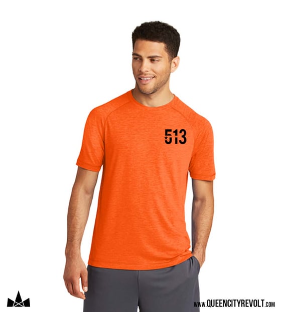 Image of 513 Performance Tee, Heather Orange