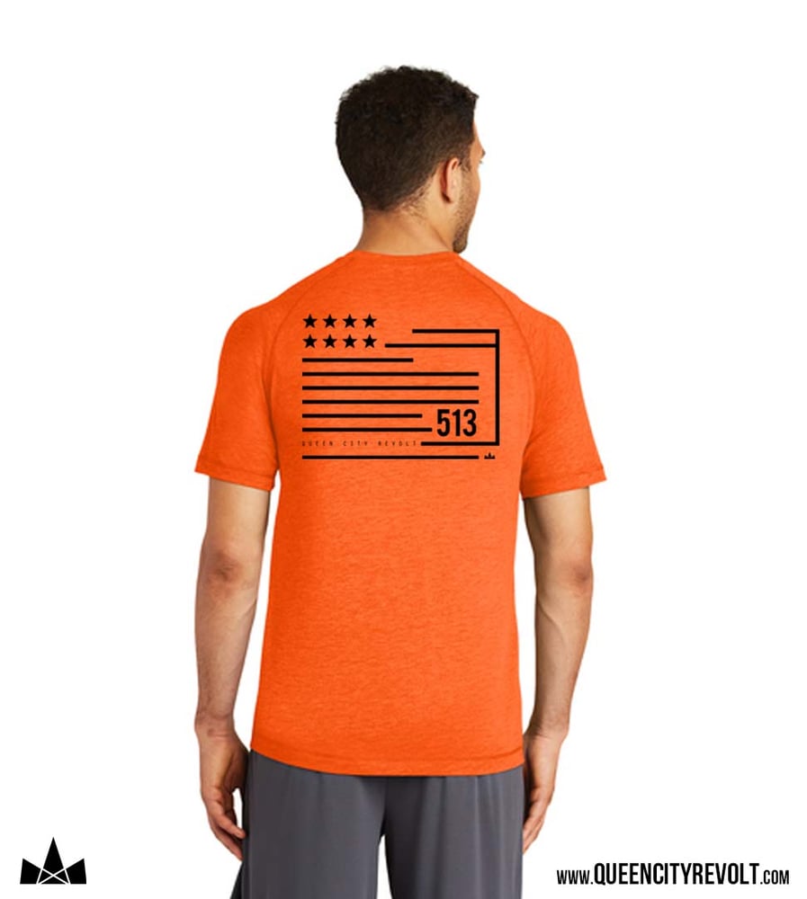 Image of 513 Performance Tee, Heather Orange