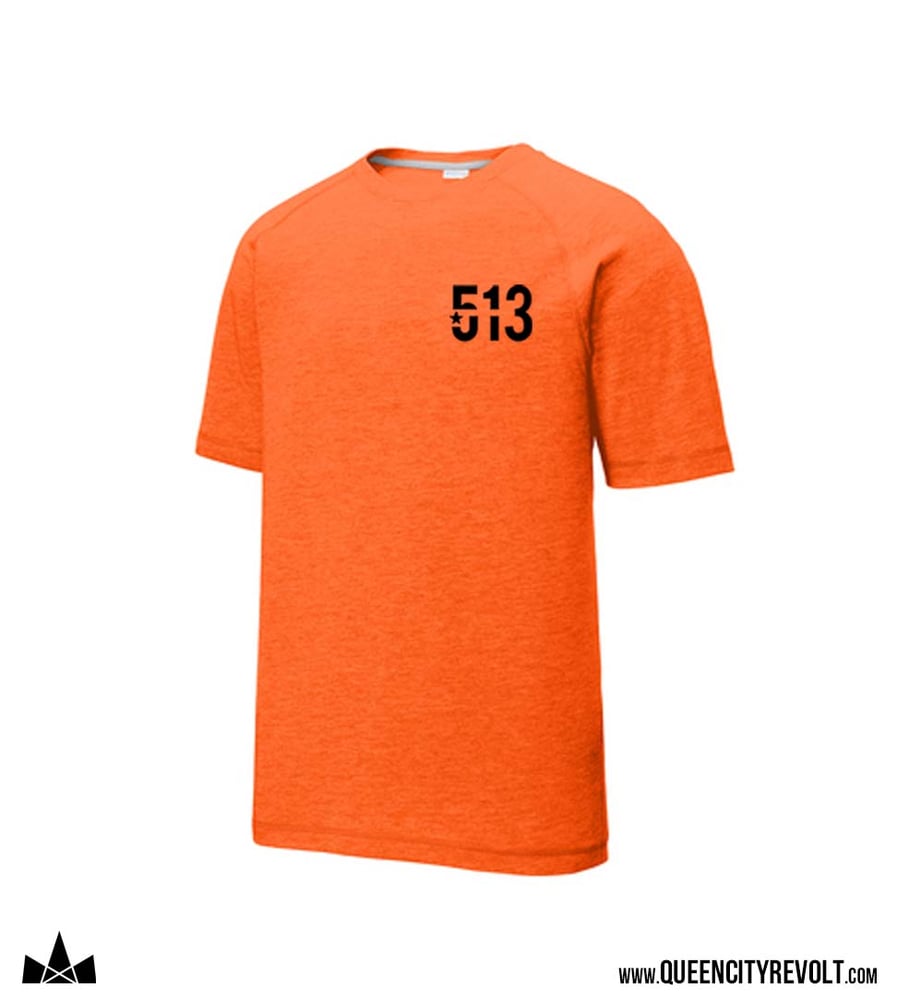 Image of 513 Performance Tee, Heather Orange