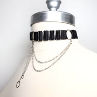 Image 2 of Choker decorated with small chains