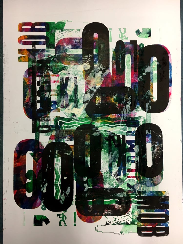 Image of One-off typo poster #1-074