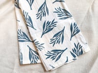 Image 3 of Blue Plant Tea Towel