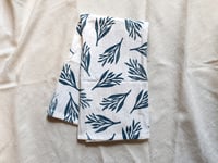 Image 1 of Blue Plant Tea Towel