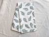 Green Plant Tea Towel