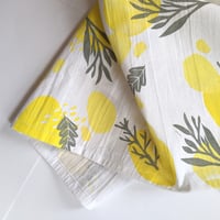Image 2 of Yellow/Gray Tea Towel Set
