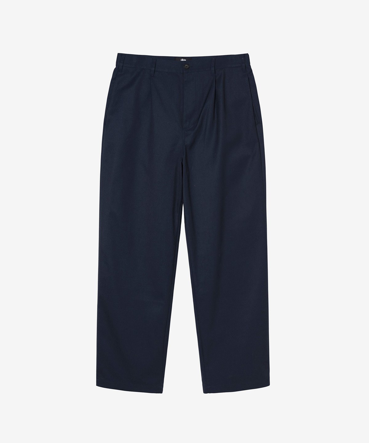 Image of STUSSY_VOLUME PLEATED TROUSER :::NAVY:::
