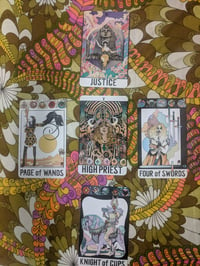 Image 5 of The TAROT: Illustrated by Caitlin Mattisson