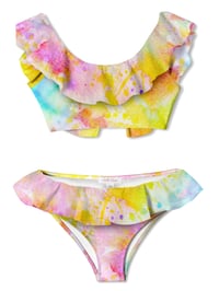 Image 1 of Citrus Tie Dye Bikini