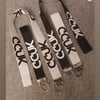 Handmade Personalised Lanyards or wristlet 