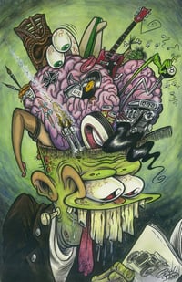 "Think Fink" 11"X17" Signed Art Print