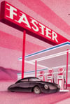 "Faster Pussycat" Fine Art Print