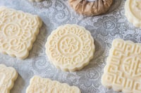 Image 3 of Solid Lotion Bar, Hard Massage Shea Butter Bar, Fragrance Free Unscented Lotion Bar 1oz 