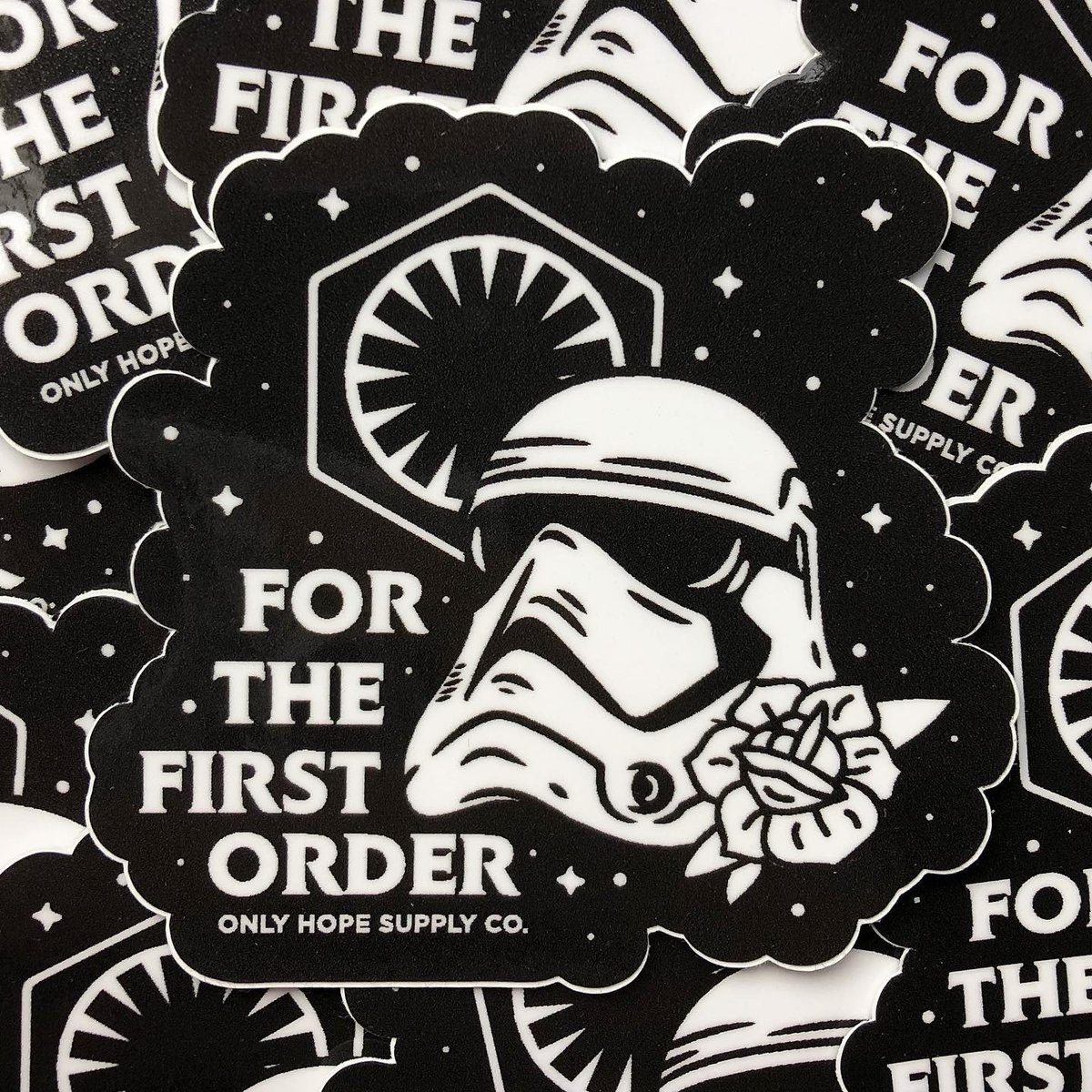 Image of 'First Order Trooper' Sticker