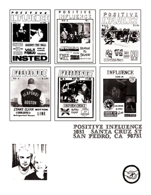 Image of SLP-036: POSITIVE INFLUENCE Hardcore Fanzine Anthology