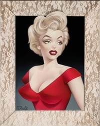 Image 1 of "Marilyn Monroe 'Rose" Fine Art Print