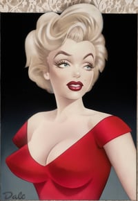 Image 3 of "Marilyn Monroe 'Rose" Fine Art Print