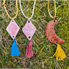 Single Tasseled Pendant Necklace 