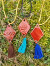 Single Tasseled Pendant Necklace 