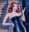 "Lovely Rita Hayworth" Fine Art Print