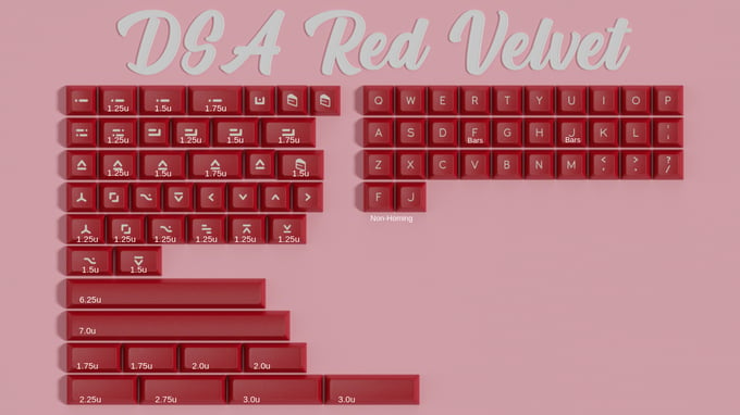 Image of DSA Red Velvet Extras (Preorder)