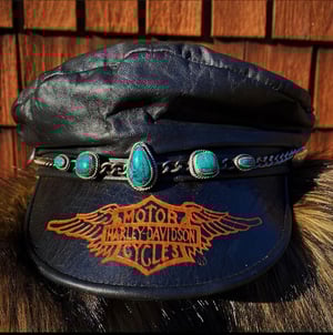 Image of Highway Queen Hat - TURQUOISE