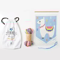 Image 3 of Llama Wall Art Kit