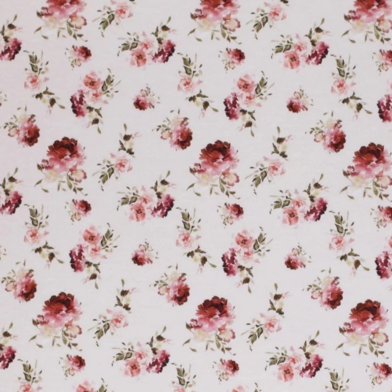 Image of backdrop florale rosy