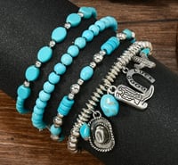 Image 6 of Turquoise Western Set