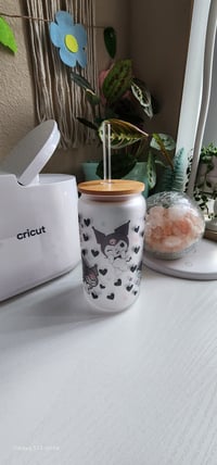 Kuromi Glass Cup 