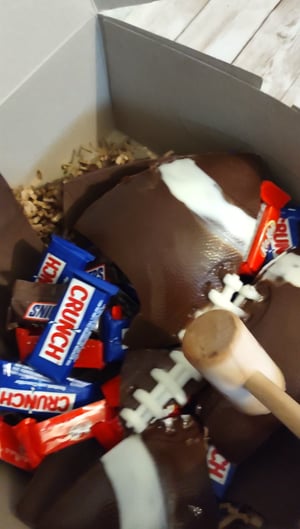 Image of Breakable chocolate sports balls