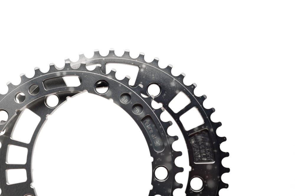 144#43/47/49/51 Limited Edition "Spacedust Horizon" Track Chainring (144BCD//43/47/49/51-Tooth)