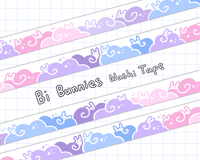 Image 1 of Bi Bunnies Washi Tape