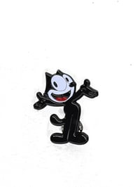 Image 1 of What’s up Felix the car hat pin
