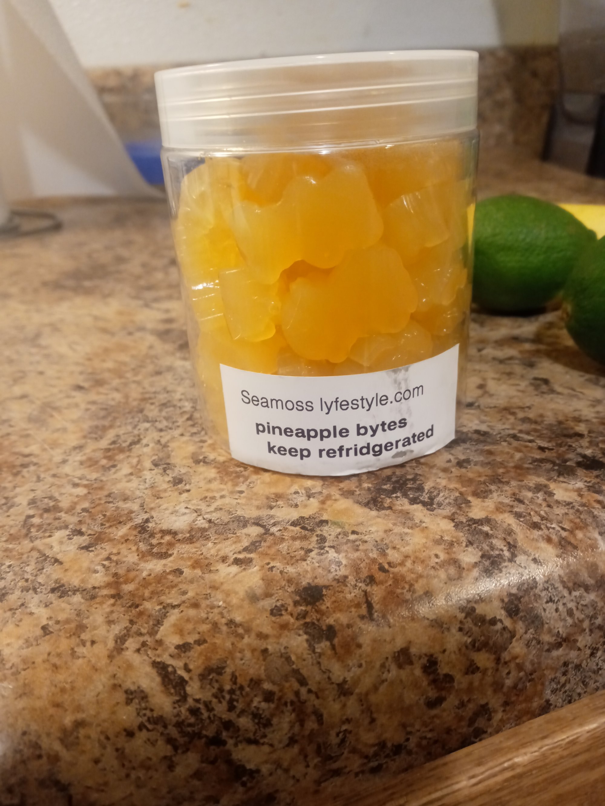 Image of Seamoss Bytes ( Pineapple flavor)