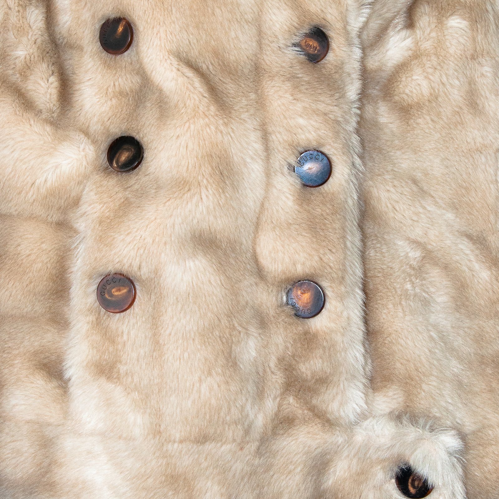 Gucci by Tom Ford 1996 Faux Fur Double Breasted Jacket † Ruder