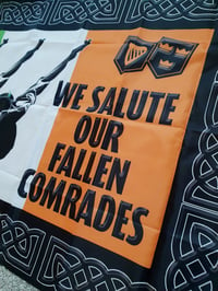 Image 3 of We Salute Our Fallen Comrades Flag.