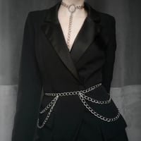 Image 3 of Waist and hips belt style lingerie in chain