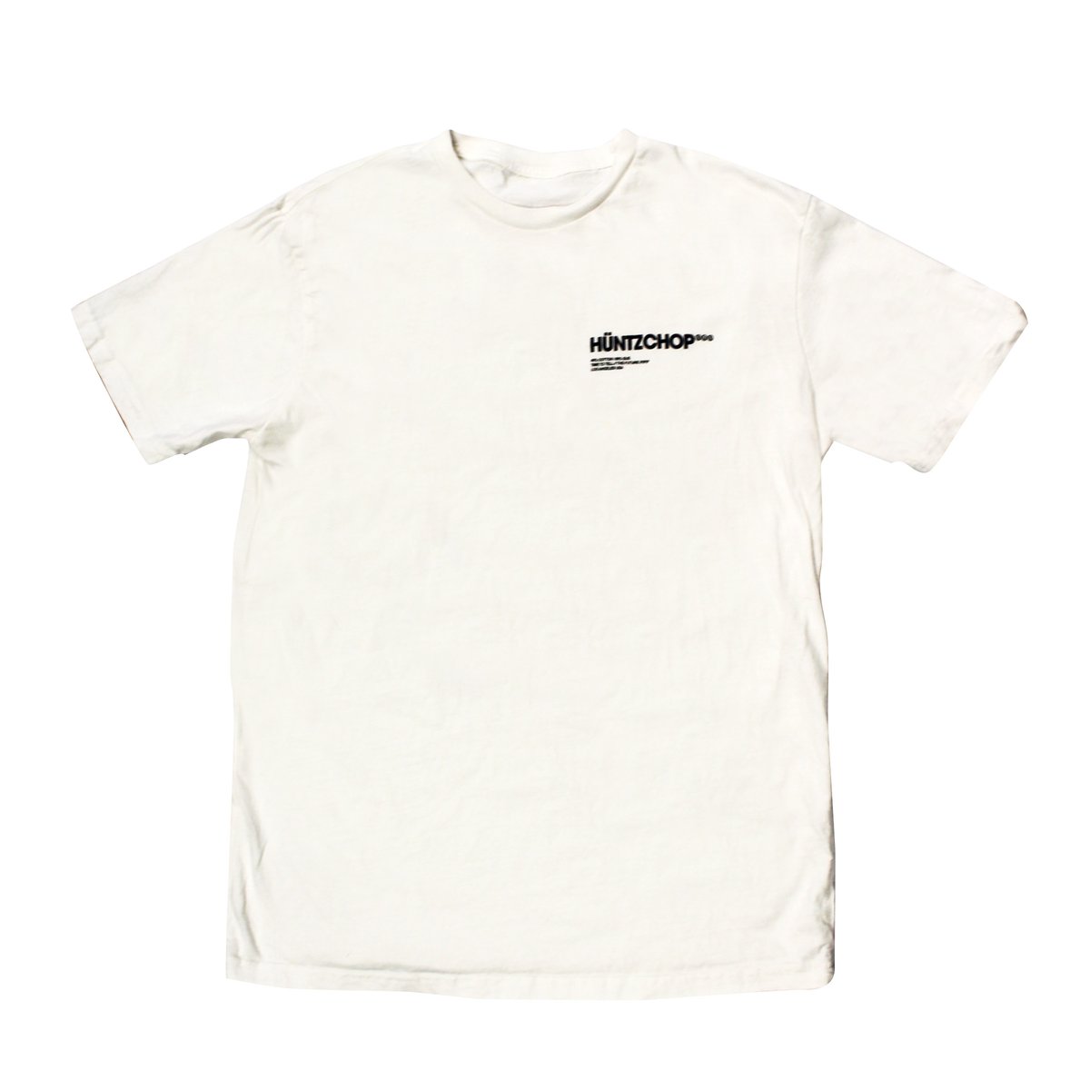 Image of Hüntz Chop Canvas Tee - Off-White