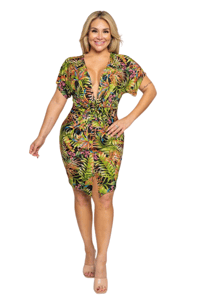 Image 4 of Tropical Twist Dress (Plus Size)