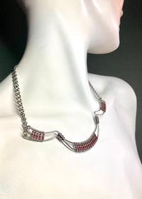 Image 2 of ONE of a KIND ||  Pink Resistor Necklace