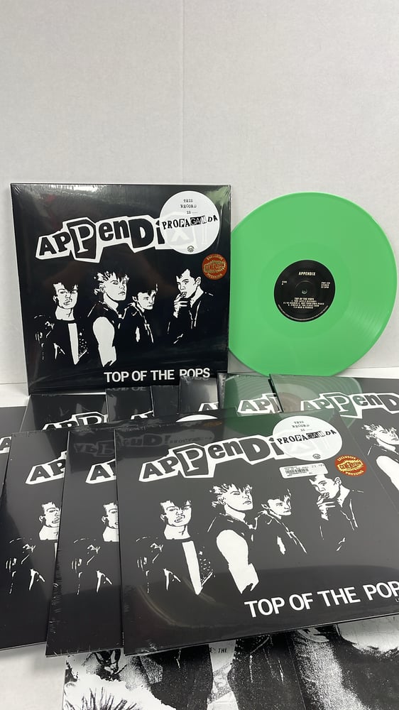 Image of Appendix-Top Of The Pops LP  Green Vinyl Exclusive Press