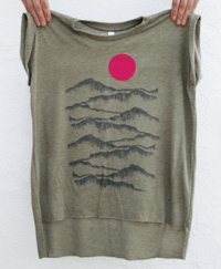 Image 2 of Muscle Tee in Badlands 