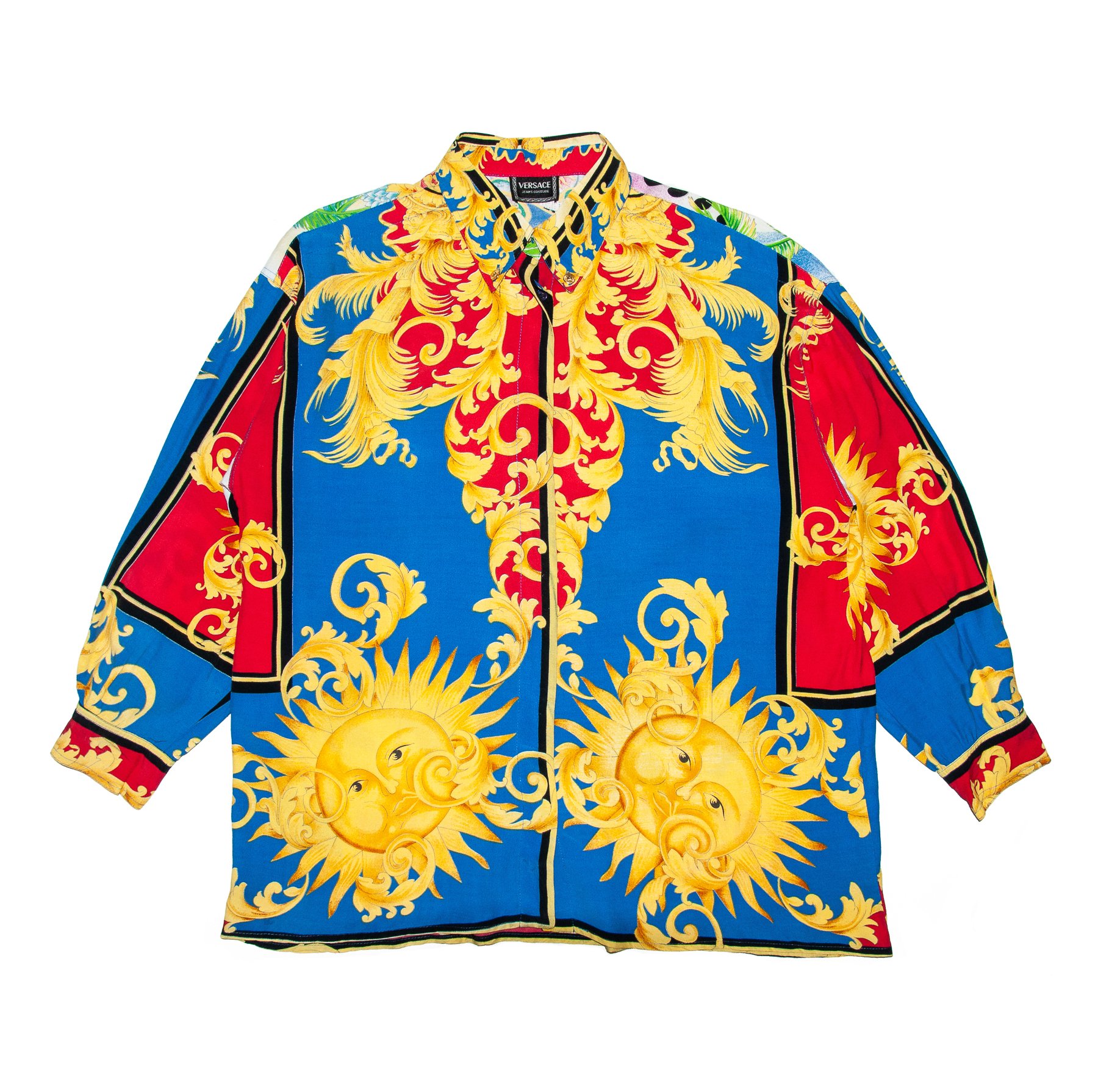 Image of Versace Jeans Couture 1993 Miami Baroque Shirt