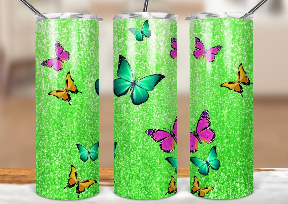Image of Fly like a butterfly 20 oz Tumbler 