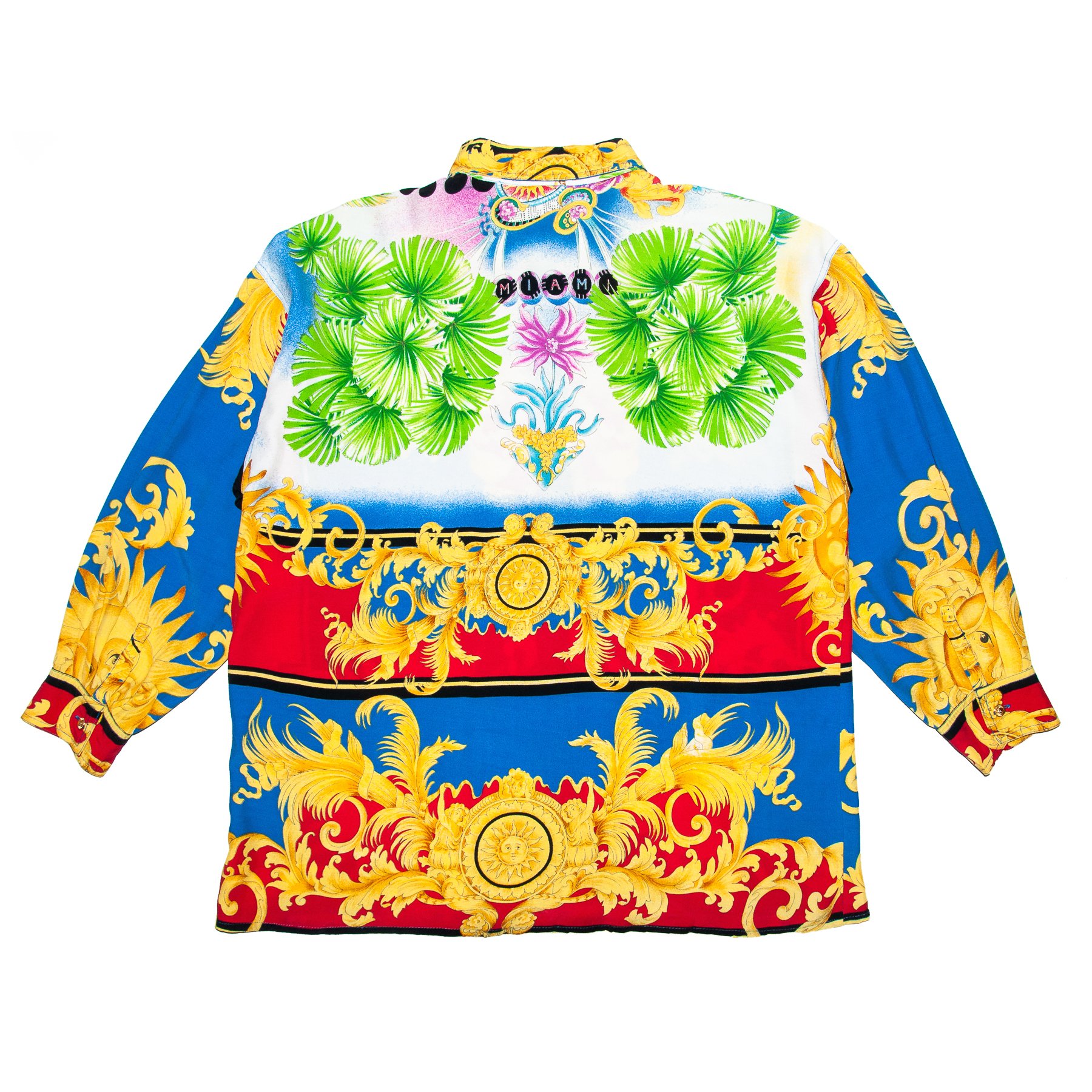 Image of Versace Jeans Couture 1993 Miami Baroque Shirt
