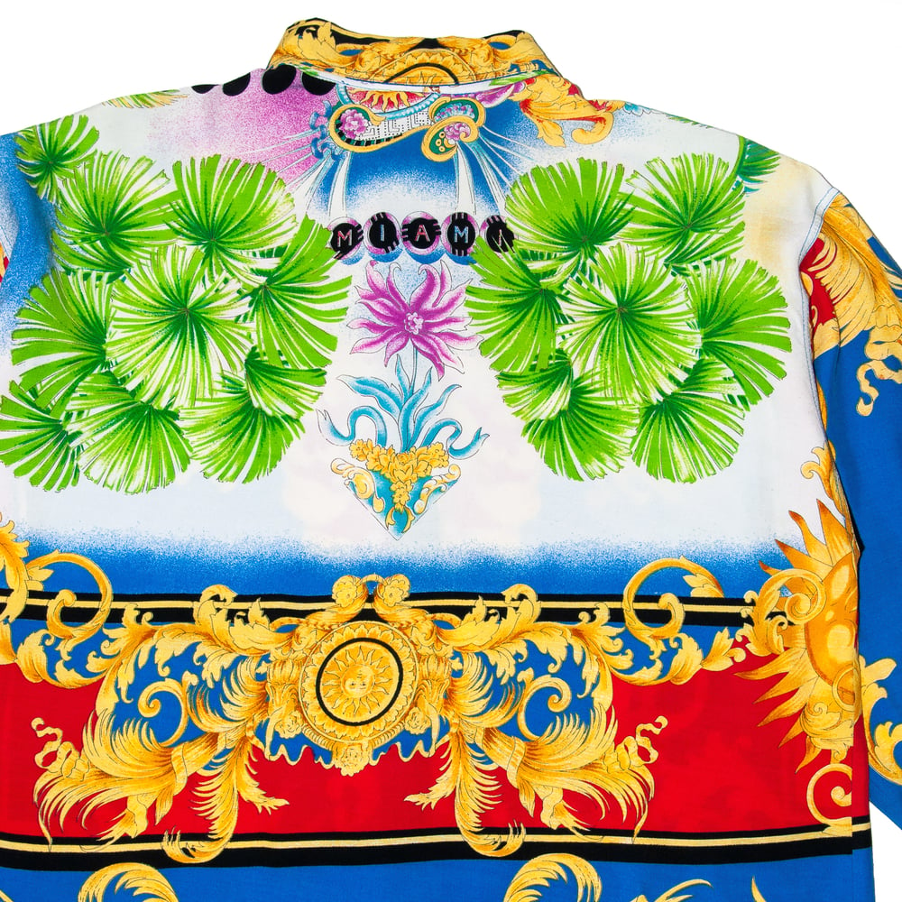 Image of Versace Jeans Couture 1993 Miami Baroque Shirt 