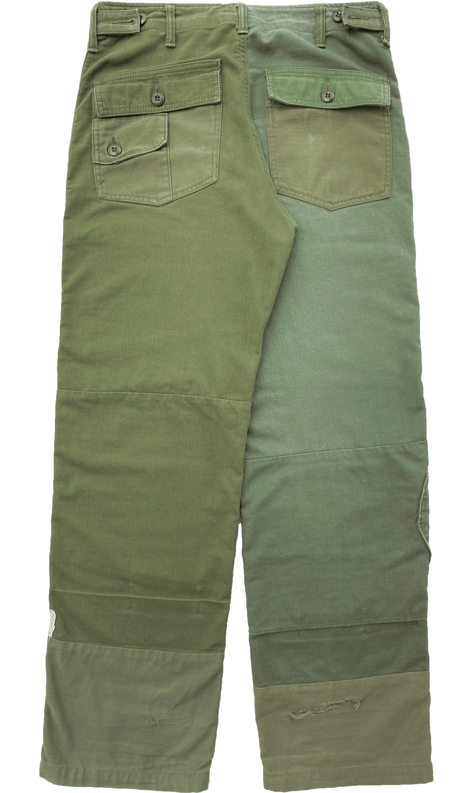 Rebuild by Needles Reconstructed Fatigue Pants olive | neverlandsupply