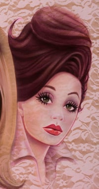 Image 3 of "Valley of the Dolls" original painting